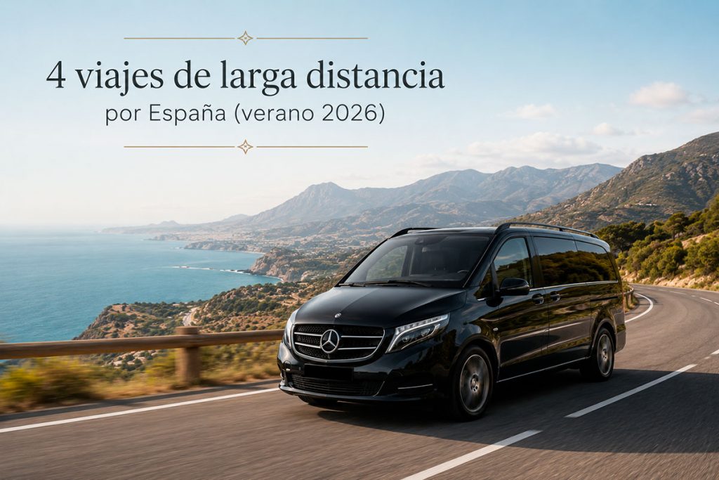 Viajes larga distancia por España
