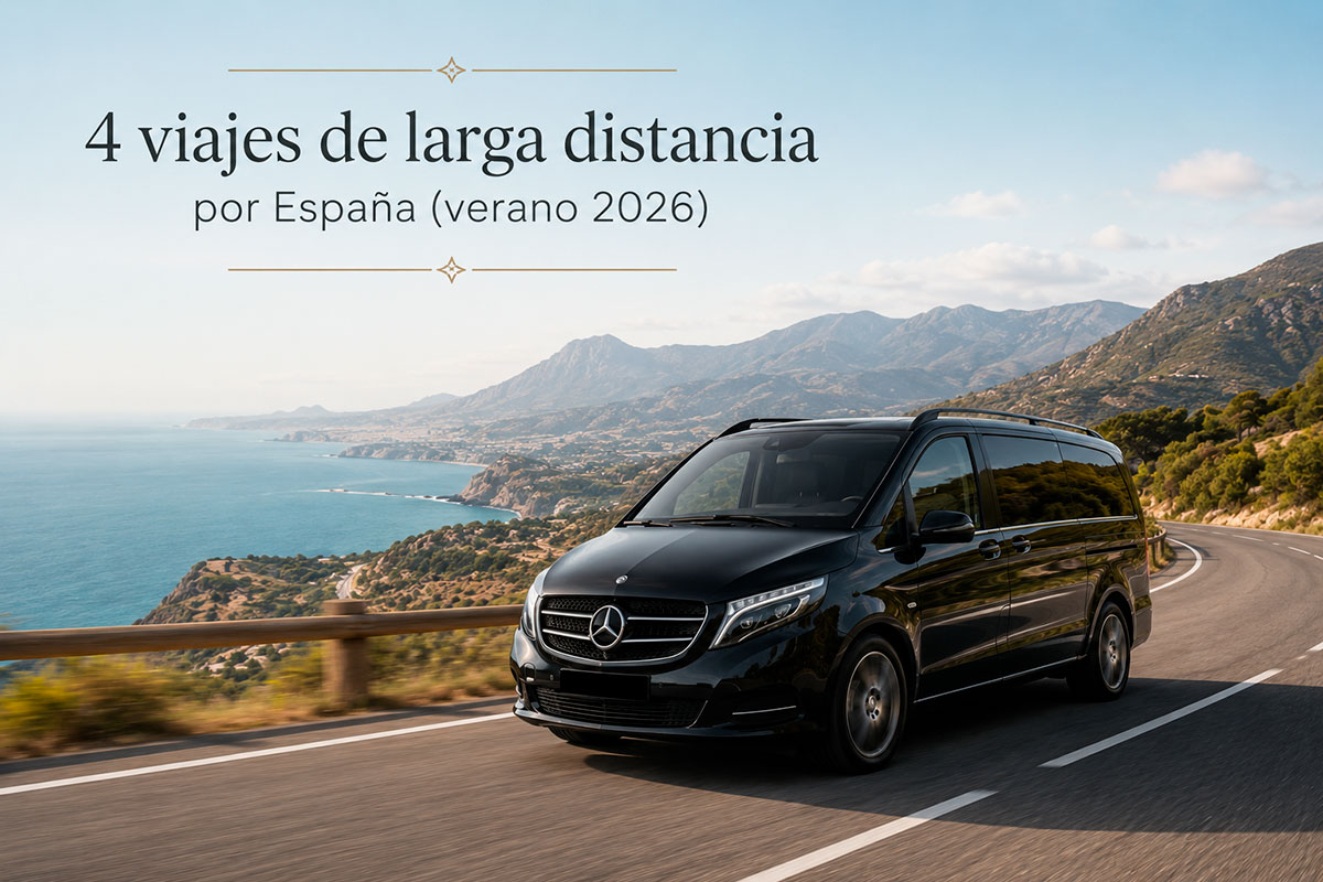 Viajes larga distancia por España